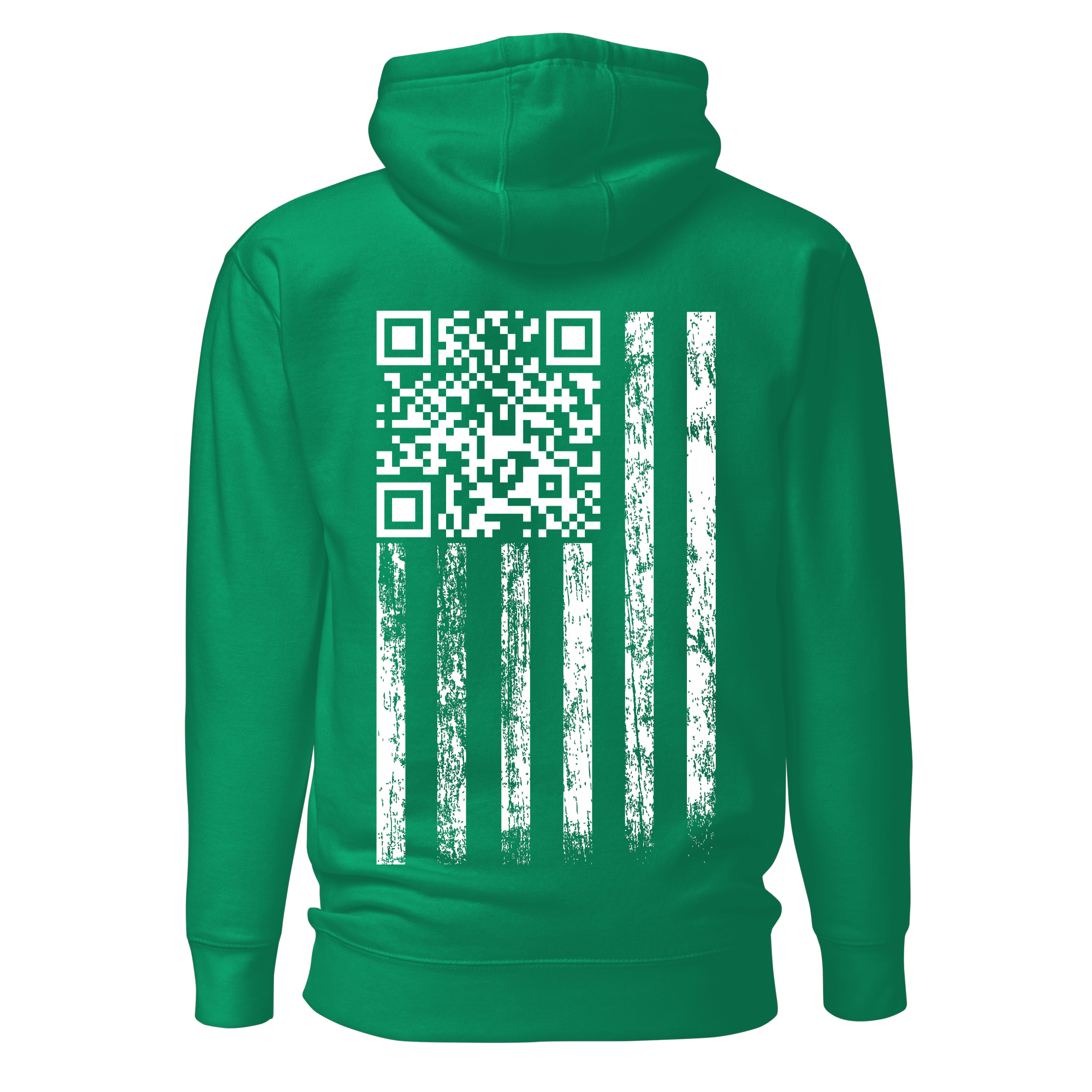 Trump YMCA Troll 45 - 47 Flag QR Shirt - St. Paddy's Day Edition
