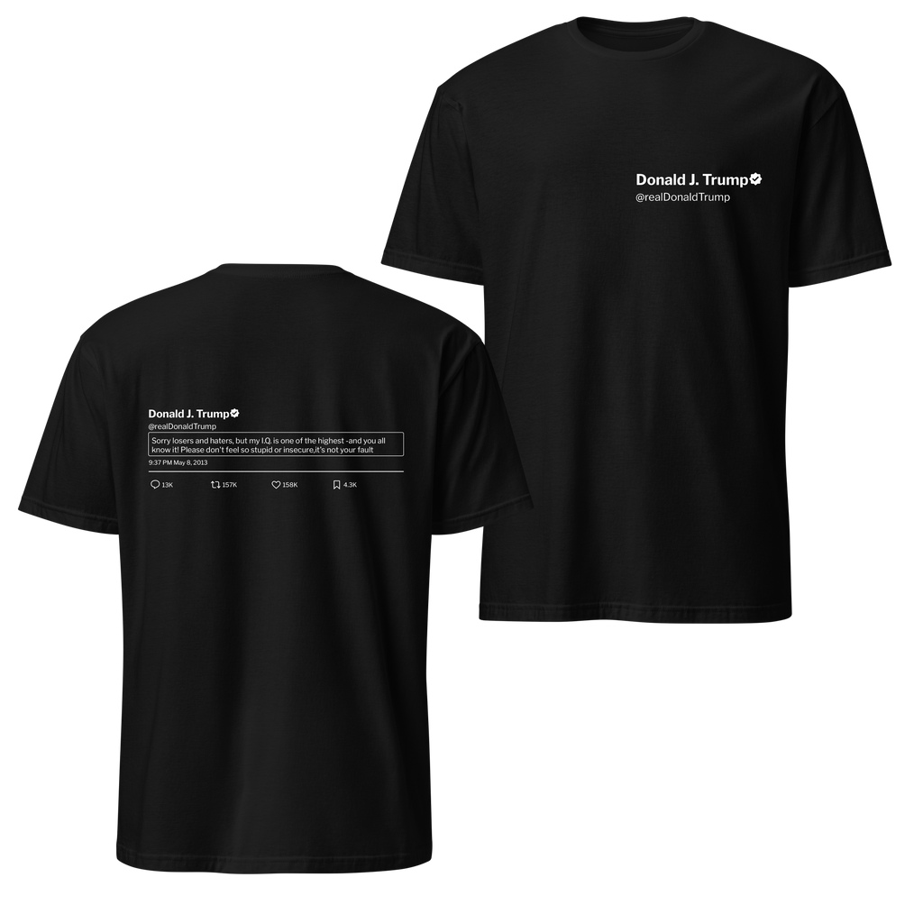 Trump Tweet Tee: Trump IQ