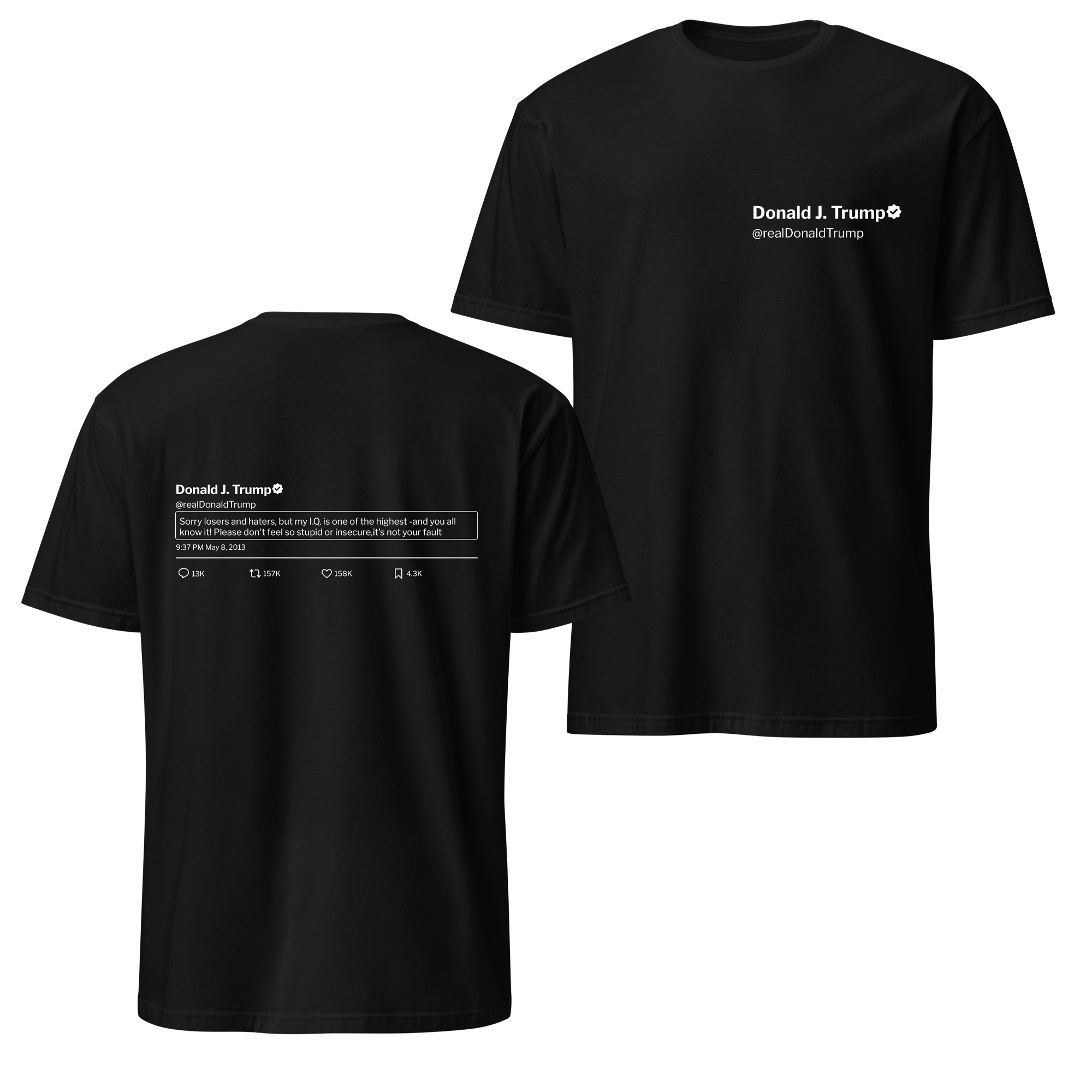 Trump Tweet Tee: Trump IQ