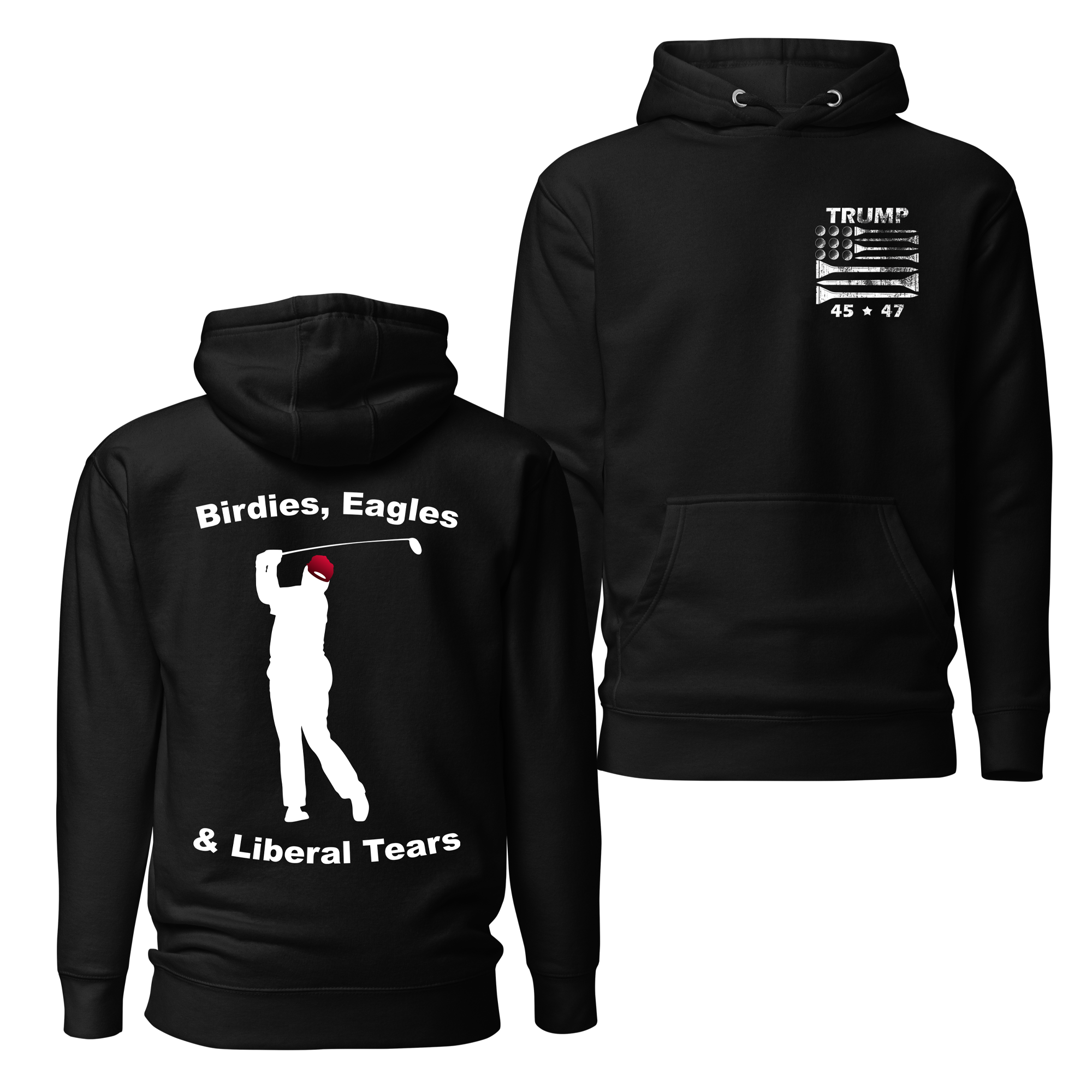 Trump - Birdies, Eagles, & Liberal Tears Sweatshirt