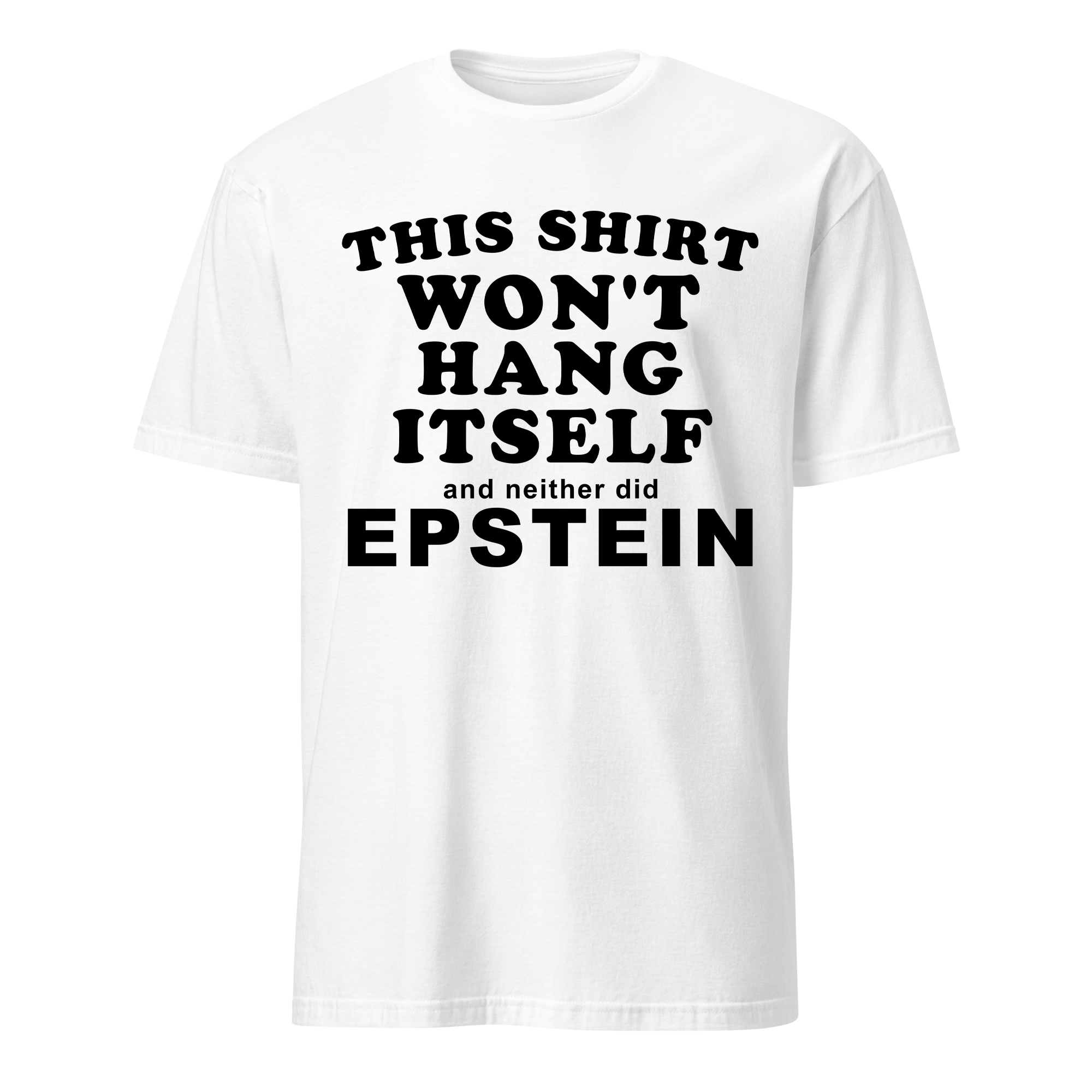 This Shirt Won't Hang Itself and Neither Did Epstein