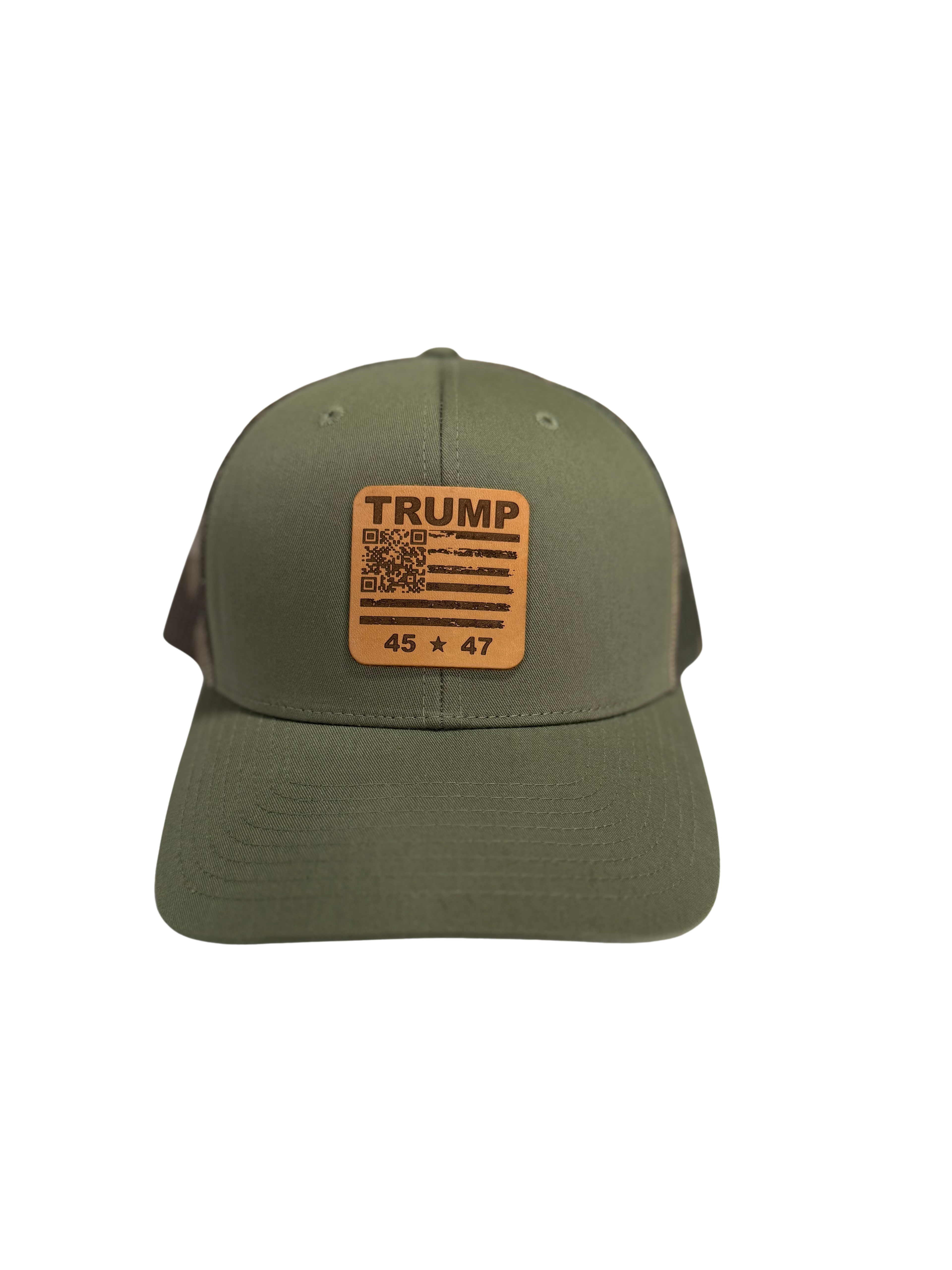 Trump YMCA Troll 45 - 47 Flag QR Hat