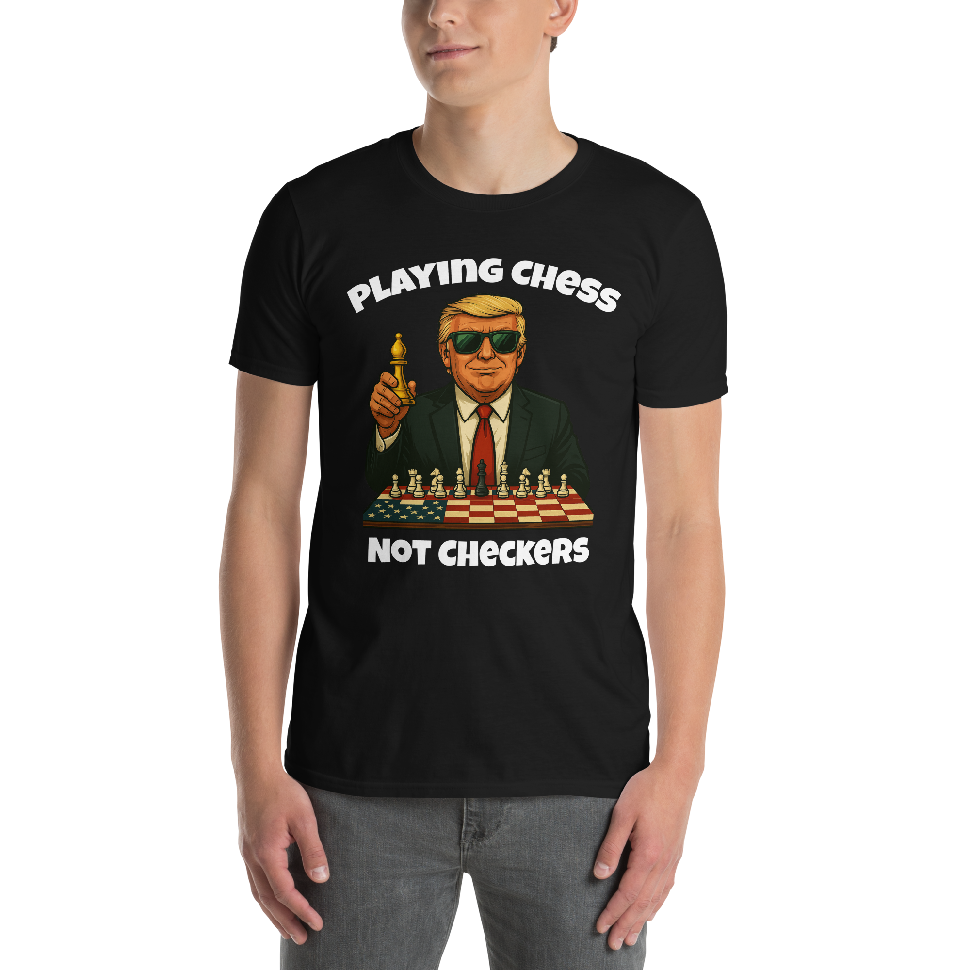 Trump - Playing Chess Not Checkers T-Shirt