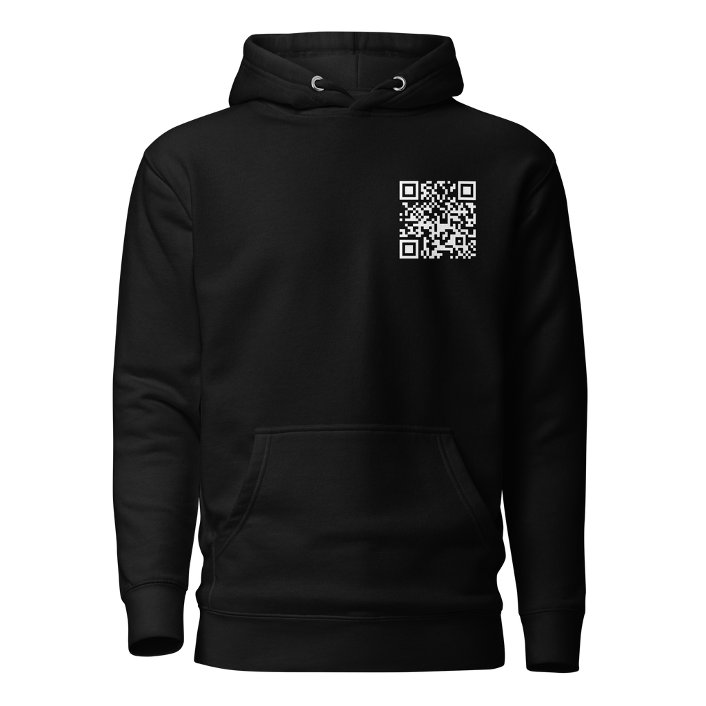 Custom Message QR Hoodie